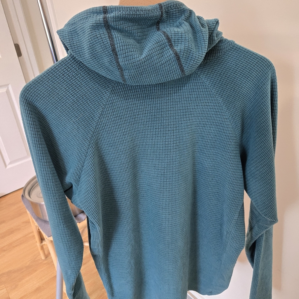 Melanzana Micro Grid Hoodie Marine Men's M - Picture 2 of 8